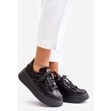 Maciejka Leather Sports Shoes On Platform | Shoptok.si
