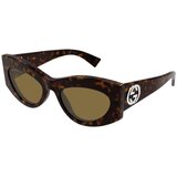 Gucci Ženske Sunčane naočale GG1843S Tortoise | shoptok.hr