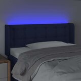  Uzglavlje plavo 83x16x78/88 cm od tkanine | shoptok.hr