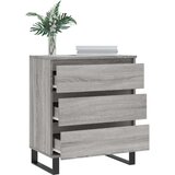  Komoda sivog hrasta sonome 60x35x70 cm od konstruiranog drva | shoptok.hr