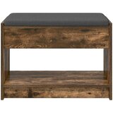  Klupa za hodnik s jastukom Dimljeni Hrast 63 x 38 x 45 cm | shoptok.hr