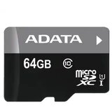 Adata A-Data micro sdxc64gbuhs-i class10a1-retail w/1 adapter ( 068995 ) u