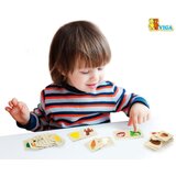 Viga drvena slagalica nahrani životinju što životinje jedu puzzle | shoptok.hr