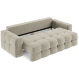 Makamii Sivorjava raztegljiva sedežna garnitura iz tkanine bouclé 255 cm Milu – | Shoptok.si