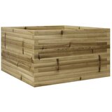 Maison Chic Vrtno cvetlično korito - Cvetlični Lonec 80x80x46 cm impregnirana borovina, (21789240) Cene