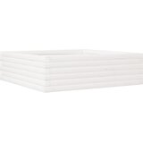  Vrtna sadilica bijela 80 x 80 x 23 cm od masivne borovine | shoptok.hr