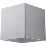  Stenska svetilka QUAD 1 siva, (21347272) | Shoptok.si