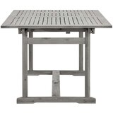  Vrtna jedilna miza (150-200)x100x75 cm trden akacijev les, (20665596) | Shoptok.si