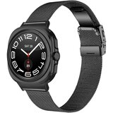 INF kompatibilno z samsung Watch8 milanese jeklenim paščkom z zaponko black, (5000085968) | Shoptok.si