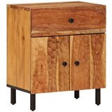 Maison Chic Nočna omarica - Nočna miza 50x33x60 cm trden akacijev les, (21688522) Cene