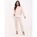 RUE PARIS Set-IT-KMPL-9237.46-light beige | Shoptok.si