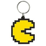 Pyramid International Pac -man gumijast Keyring, zip vlečni ali nahrbtnik (oblikovanje slikovnih pik) - uradno blago, (21324315) | Shoptok.si
