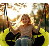 Neo-Sport ljuljačka rodino gnijezdo, 100 cm, žuta | shoptok.hr