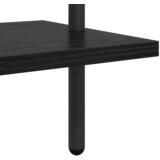  Polica Crni hrast 60 x 24 x 203 cm Konstruirano drvo | Eponuda.com