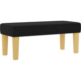  Krevetni okvir s madracem Set od 2 Crna Tkanina 90 x 190 cm | shoptok.hr