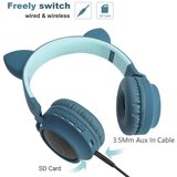  Bluetooth slušalice BT028C (S28) tamno plave Cene