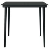  3-dijelni vrtni blagovaonski set crni | shoptok.hr