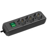 Razvodnik 1.5m sa 3 mesta 1.0mm2 + prekidač