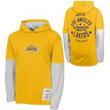 Drugo Los Angeles Lakers Small Ball Cotton Faux LS otroška majica s kapuco | Shoptok.si