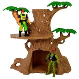 Lean_Toys Set figur sveta dinozavrov Vozilo Buggy Drevo Okostja Zvok | Shoptok.si
