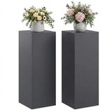  Stalak za biljke 2 pcs Antracit 30 x 30 x 80 cm Pocinčani čelik - Antracit 2x (30 x 30 x 80 cm) | shoptok.hr