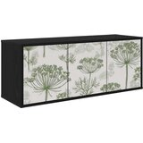  ormar za montažu na zid GOTHA 102 x 33 x 40 cm Crni hrast | shoptok.hr