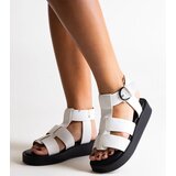 Big Star White platform sandals | ePonuda.com