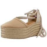 Tommy Hilfiger Espadrile CLOSED TOE LINEN FLATFOR Kostanjeva | Shoptok.si