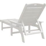 vidaXL sončne ležalnice 2 kosa bela 162x53x98.5 cm HDPE | Shoptok.si