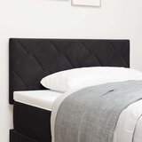 vidaXL Naslon za glavu s dizajnom dijamantnih blokova crne boje 100 cm od baršuna | shoptok.hr