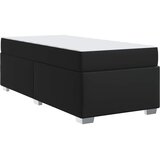  Krevetna konstrukcija Crna 100 x 200 cm tkanina | shoptok.hr