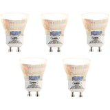 LUEDD Komplet 5 LED žarnic GU10 35 mm 3,5 W 180 lm 2700 K | Shoptok.si