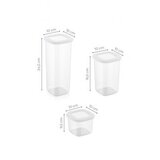 Hermia Set za pohranu (18 komada), Bijela, FOLYBNM - 18 | shoptok.hr