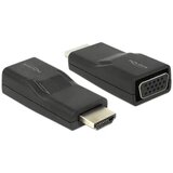 Delock 65655 HDMI / VGA adapter [1x muški konektor HDMI - 1x 15-polni ženski konektor D-Sub] crna | Eponuda.ba