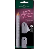 Olimp Sport Grafitna olovka FC Sparkle set polyblister 2 graf. ol + rezač +gumica dapple gray 218482 Cene