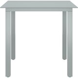  5-dijelni vrtni blagovaonski set aluminijski srebrno-crni | shoptok.hr