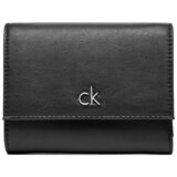 Calvin Klein Majhna ženska denarnica Ck Daily Medium Trifold_Pbl K60K612851 Črna Cene
