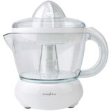 Nedis 25W električni sokovnik z 0,7L rezervoarjem, Bela, (5000071224) | Shoptok.si