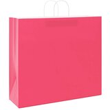  Papirnate vrećice 50 kom s ručkama ružičaste 54x15x49 cm | shoptok.hr