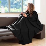 Odeja z rokavi Snug-Rug - črna Slike