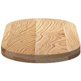 vidaXL Stolna ploča 80x40x4 cm od ovalna masivna hrastovina | shoptok.hr