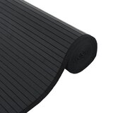  Tepih pravokutni crni 100 x 1000 cm od bambusa | Eponuda.ba