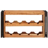  Stojalo za vino Rjava 100 x 45 x 33 cm Masiven les akacije, (5000108561) | Shoptok.si