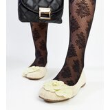 Gemre Yellow ballet flats with decorative flower Mateja | shoptok.hr