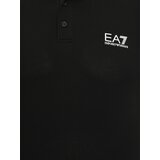 Ea7 Emporio Armani Majica črna / bela | Shoptok.si