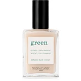 green nail polish natural & nude - nude