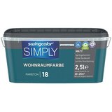 SWINGCOLOR Notranja disperzijska barva Simply št.18 (2,5 l, modra, mat) | Shoptok.si
