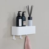 Spinder Design Bela jeklena stenska kopalniška polica Multi – | Shoptok.si