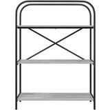 vidaXL Polica Sivi hrast sonoma 80 x 30 x 109 cm Konstruirano drvo | shoptok.hr
