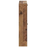  Ormar za cipele na zidu HOORN 71 x 17 x 86 cm Konstruirano drvo - Staro drvo | shoptok.hr